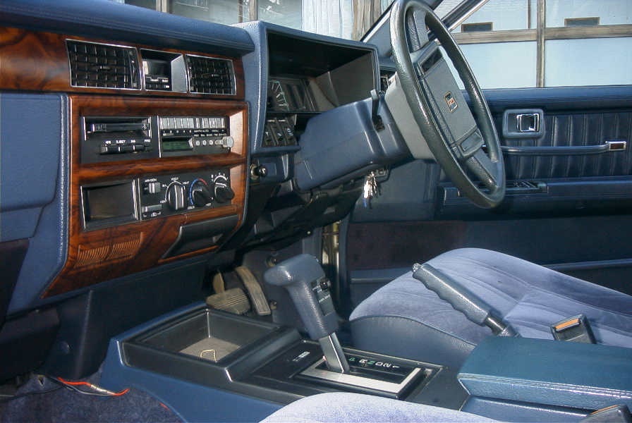 Y30 センターコンソール 青内装 WY30VY30 セドリックワゴン