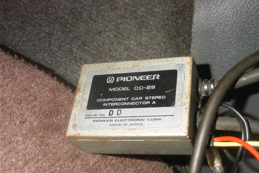 パイオニア ロンサムカーボーイ カロッツエリア AUX接続用